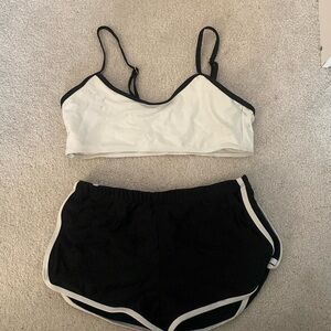 2 piece sporty swim set